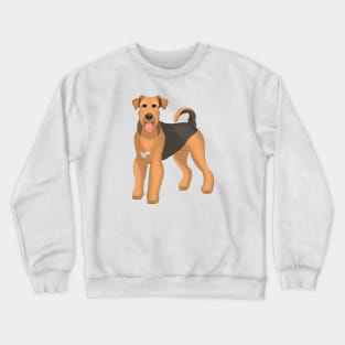 Airedale Terrier Dog Crewneck Sweatshirt